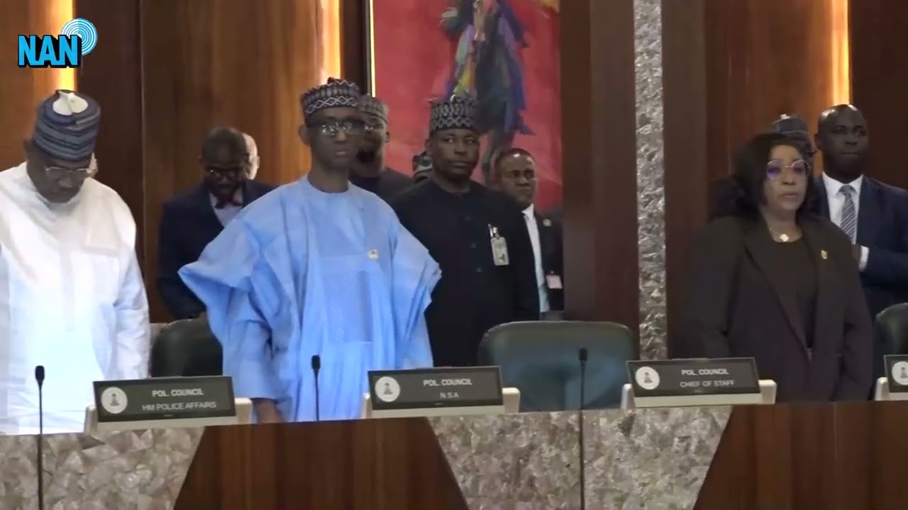 President Tinubu presides over Police Council Meeting
