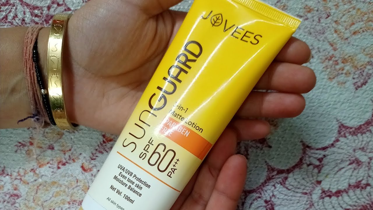 Review JOVEES SUN GUARD spf 60 PA+++