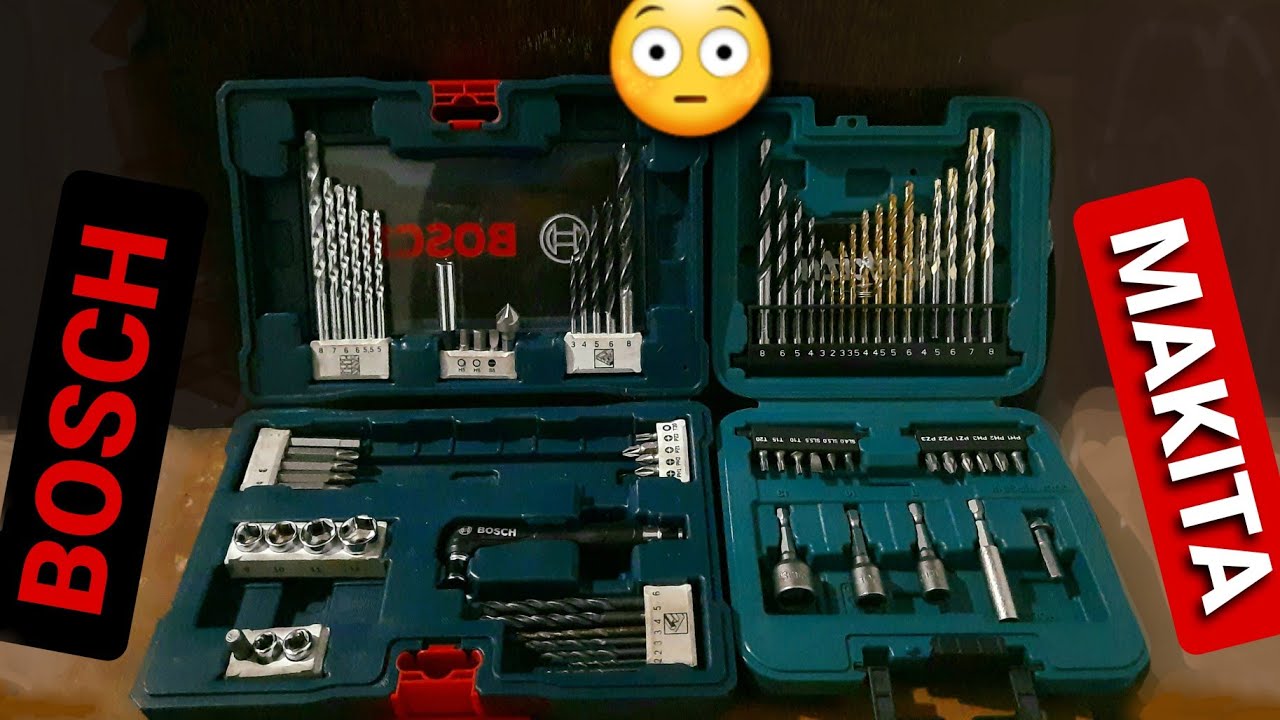COMPARATIVO DE JOGOS BOSCH V LINE 41 E MAKITA B 68498