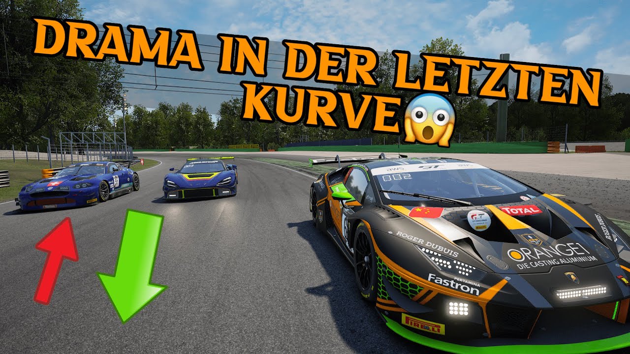Spannung bis zu letzten SEKUNDE | Monza Sprintrennen gegen Mabix und das Team | #RennWelten #beAcc