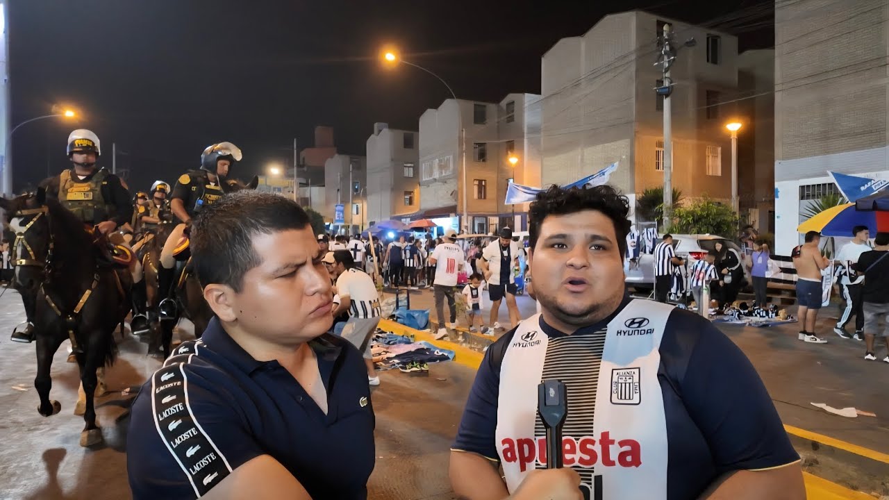 REACCION DE LOS HINCHAS(ALIANZA 2-1 COMERCIANTES UNIDOS)