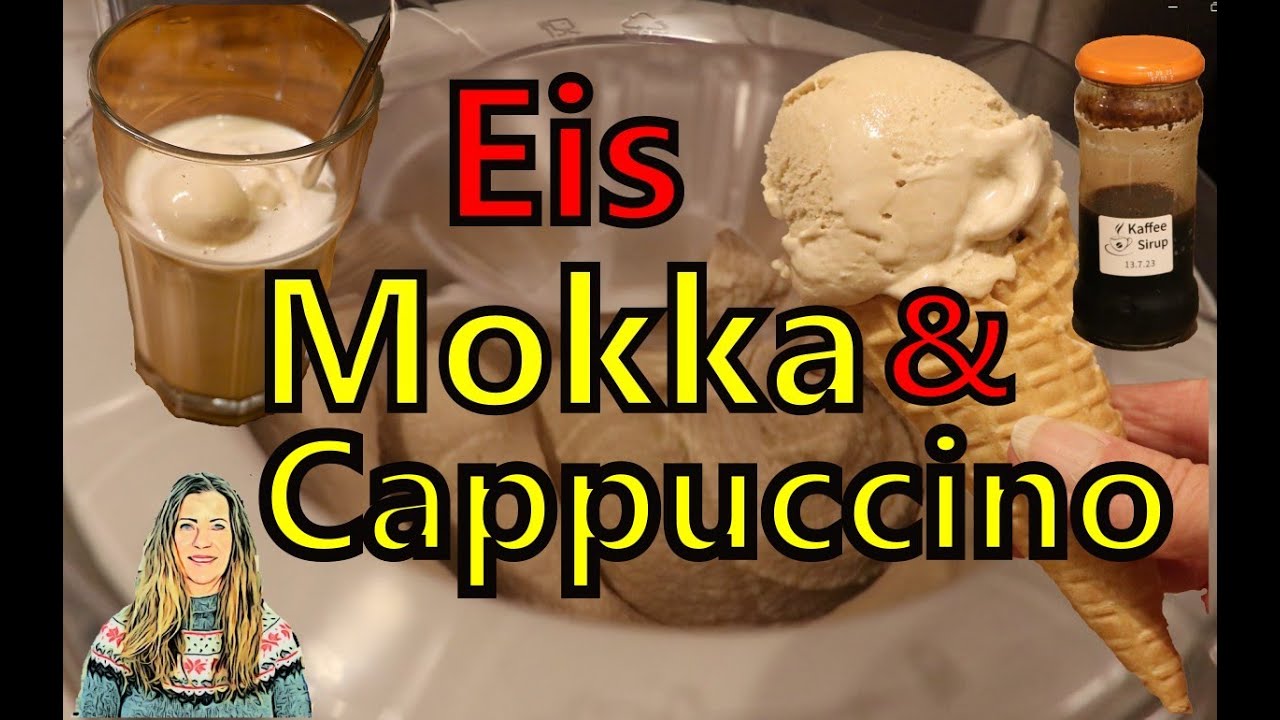 Mokka-Eis oder Cappuccino-Eis - pur oder im Eiskaffee - ein Genuss