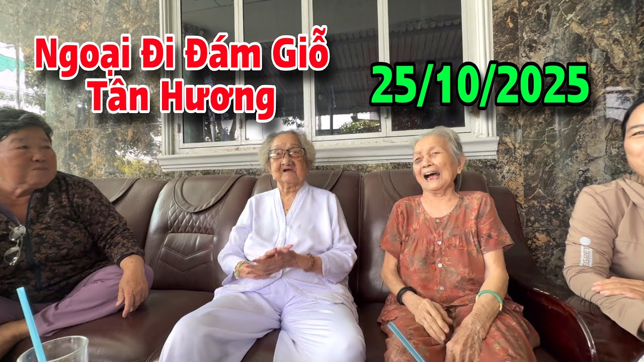 Ngoại về Long An đám Giỗ, sẵng ghé Mỹ Tho thăm bà con