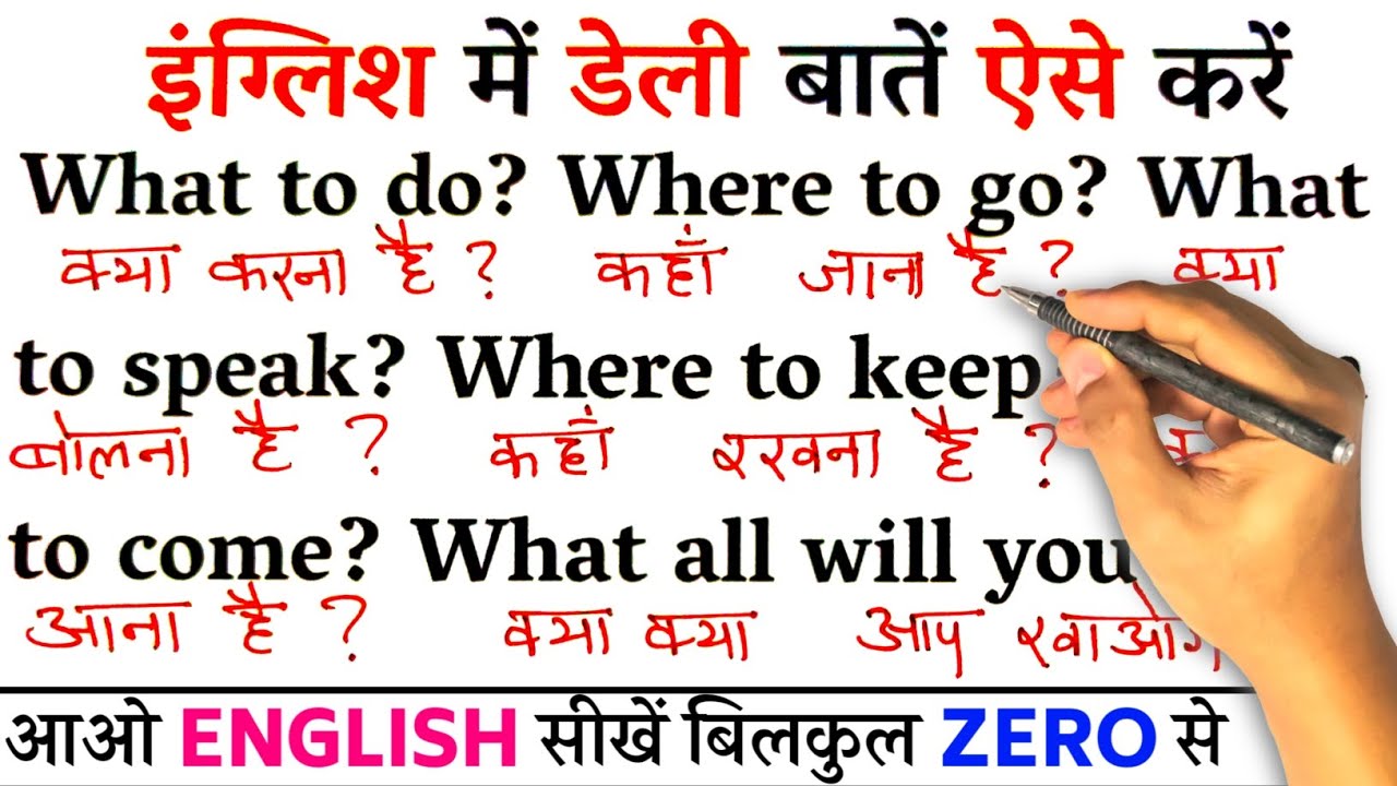 Speak English This Way / Zero से इंग्लिश पढ़ना कैसे सीखें / अंग्रेजी कैसे सीखें / Learn English
