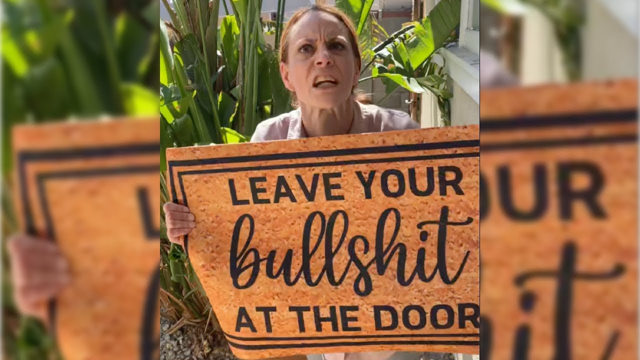 My Karen Neighbor Gets Triggered by a Doormat and It's Amazing