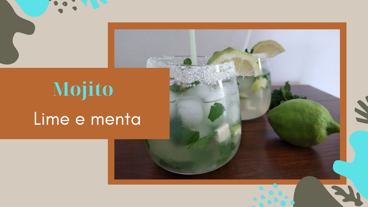 Mojito lime e menta  - cocktail - ricetta come prepararlo