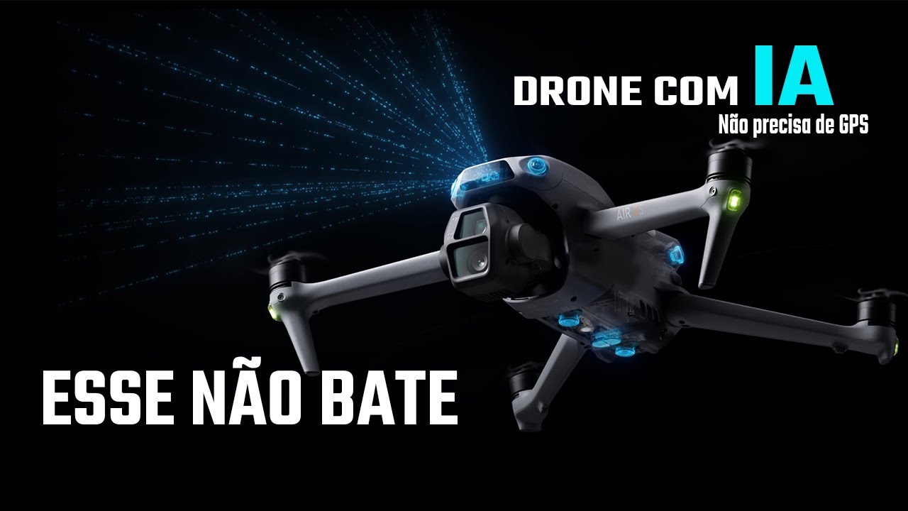 AIR 3s o DRONE que revolucionou o MUNDO dos DRONES