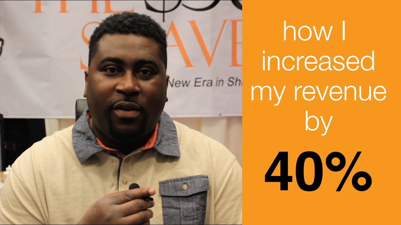 How a Barber increased his Revenue by 40% with the $500 Shave Class...twice!