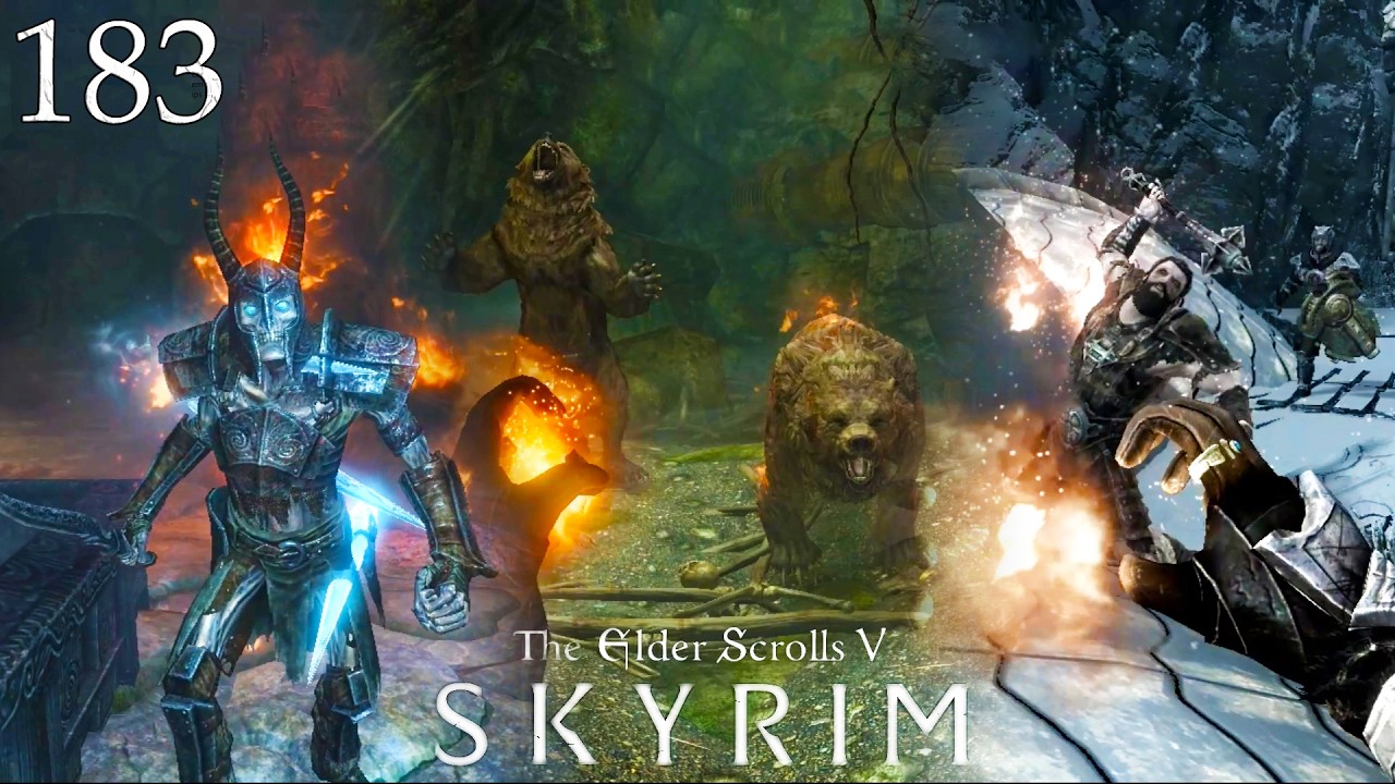 The Elder Scrolls V: Skyrim/ 183/ Забытая пещера, пещера Бронзовая Вода и Иркнтанд