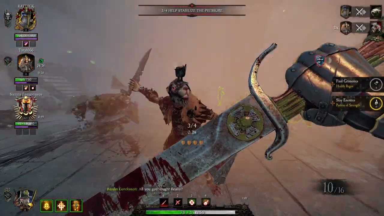 Cataclysm/Mission of Mercy/WITCH HUNTER CAPTAIN/Falchion/Brace of Pistol