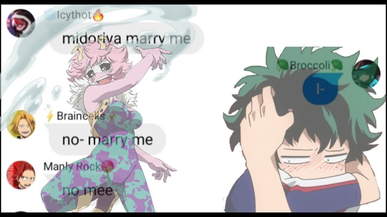 Mina exposes Deku's Tiktoks!!! (first video)