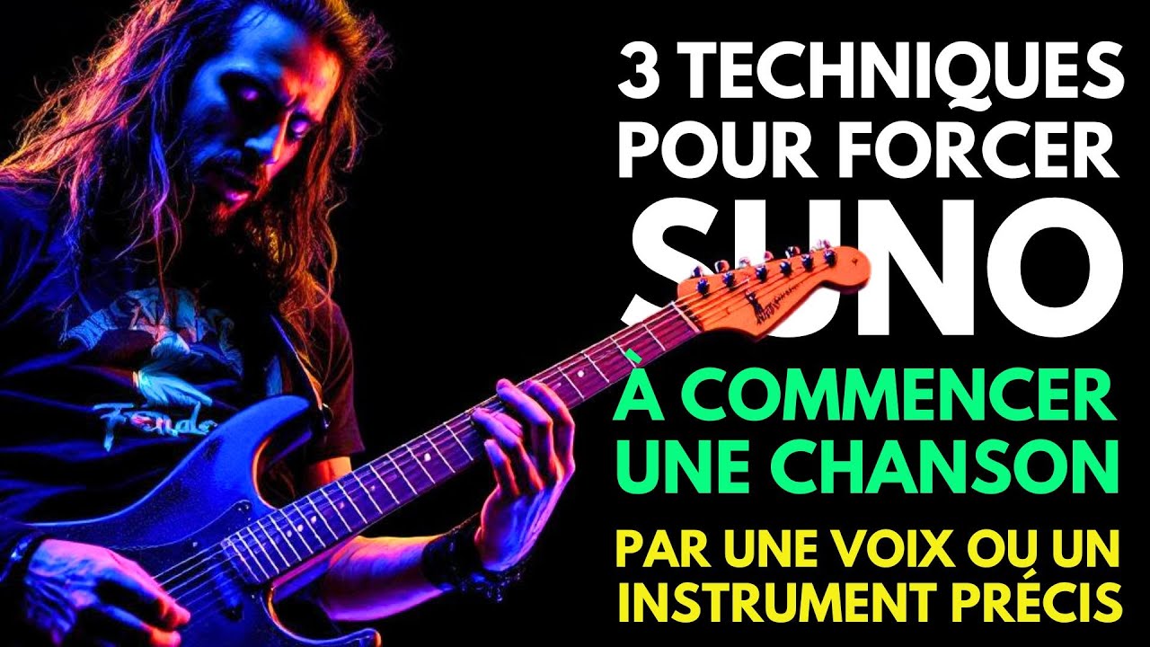 Comment Démarrer une Chanson dans SUNO : 3 Astuces de Pro 🧠 pour la Voix et l'Instrument ! 🔥