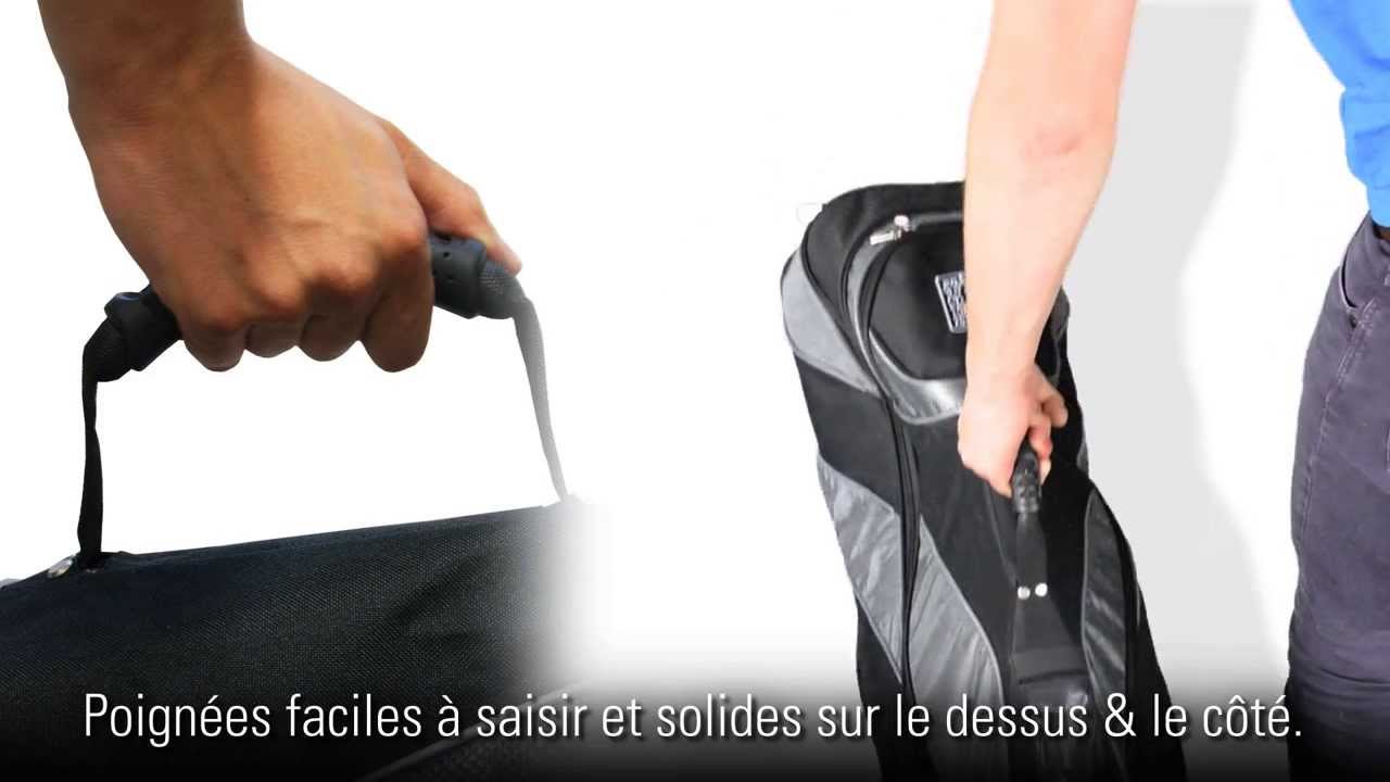 PGA TOUR Sac de golf de voyage &agrave; roulettes - PGAT40