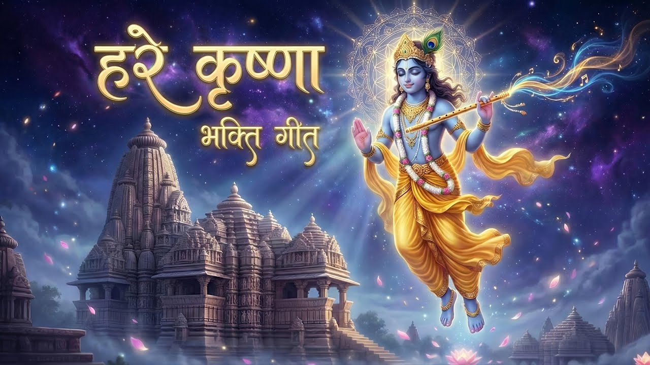 Shri Krishna Bhakti | Divine Krishna Bhajan Lyrics | SK Production | Krishna Bhakti Song