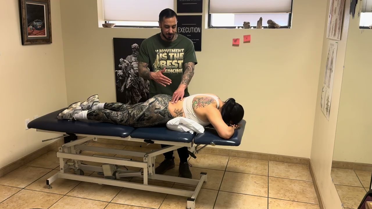 Low back pain multifidi training 