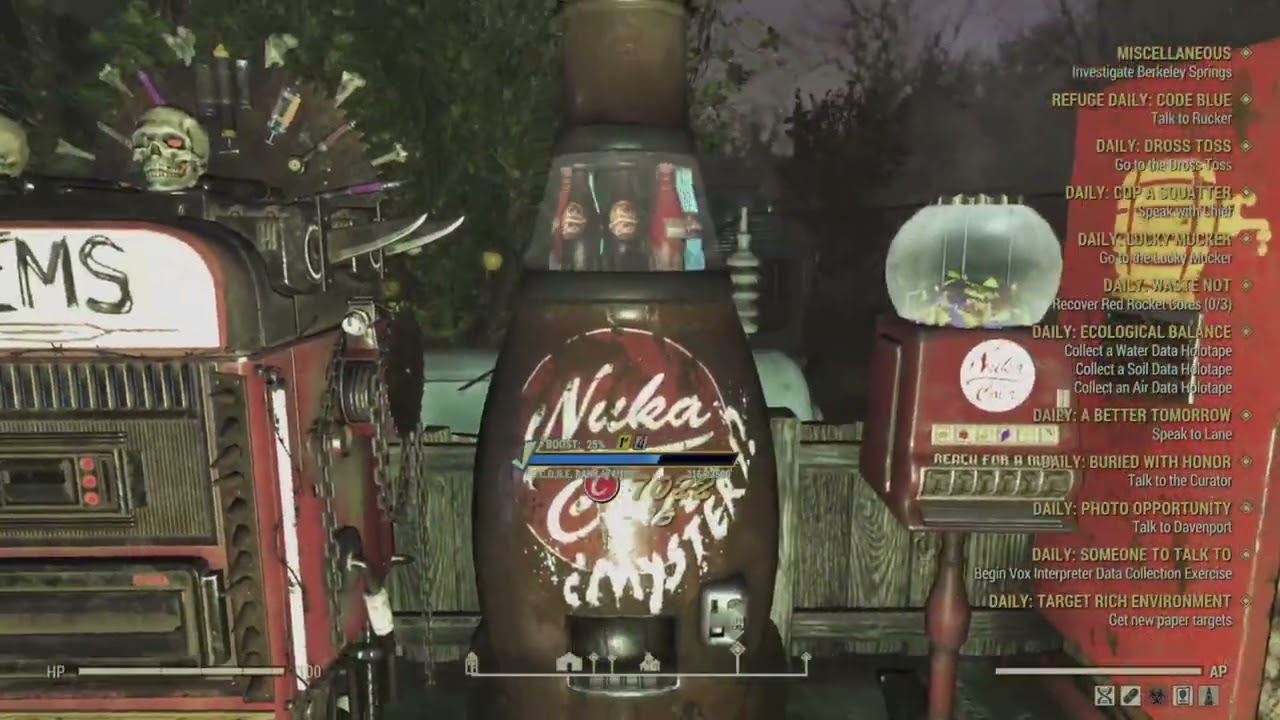 Playing Fallout 76 - Daily And Weekly Challenges 14/2/26