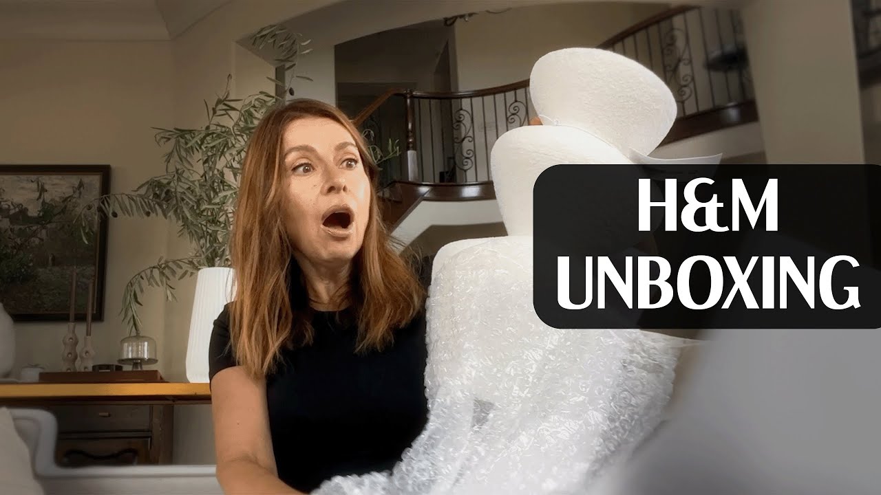 H&M Home unboxing!  Furniture, lighting and more!