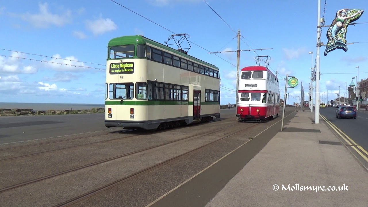 Blackpool Heritage Tram Tours 2018 August Bank Holiday Weekend