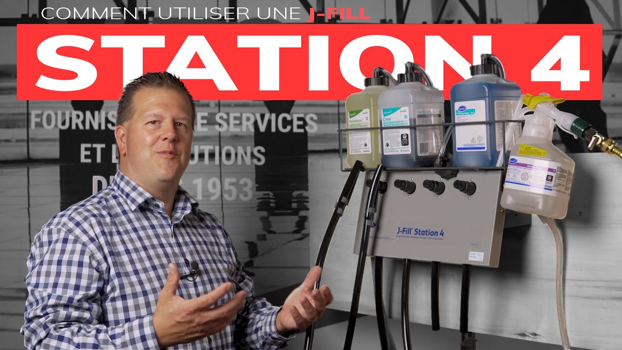V-TO Inc. | Comment utiliser une J-Fill Station 4 de Diversey?