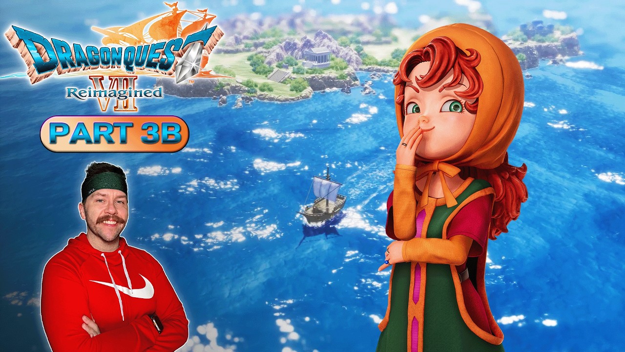 Dragon Quest VII Reimagined | Reassembling the World 1 Piece at a time! | Day 3B