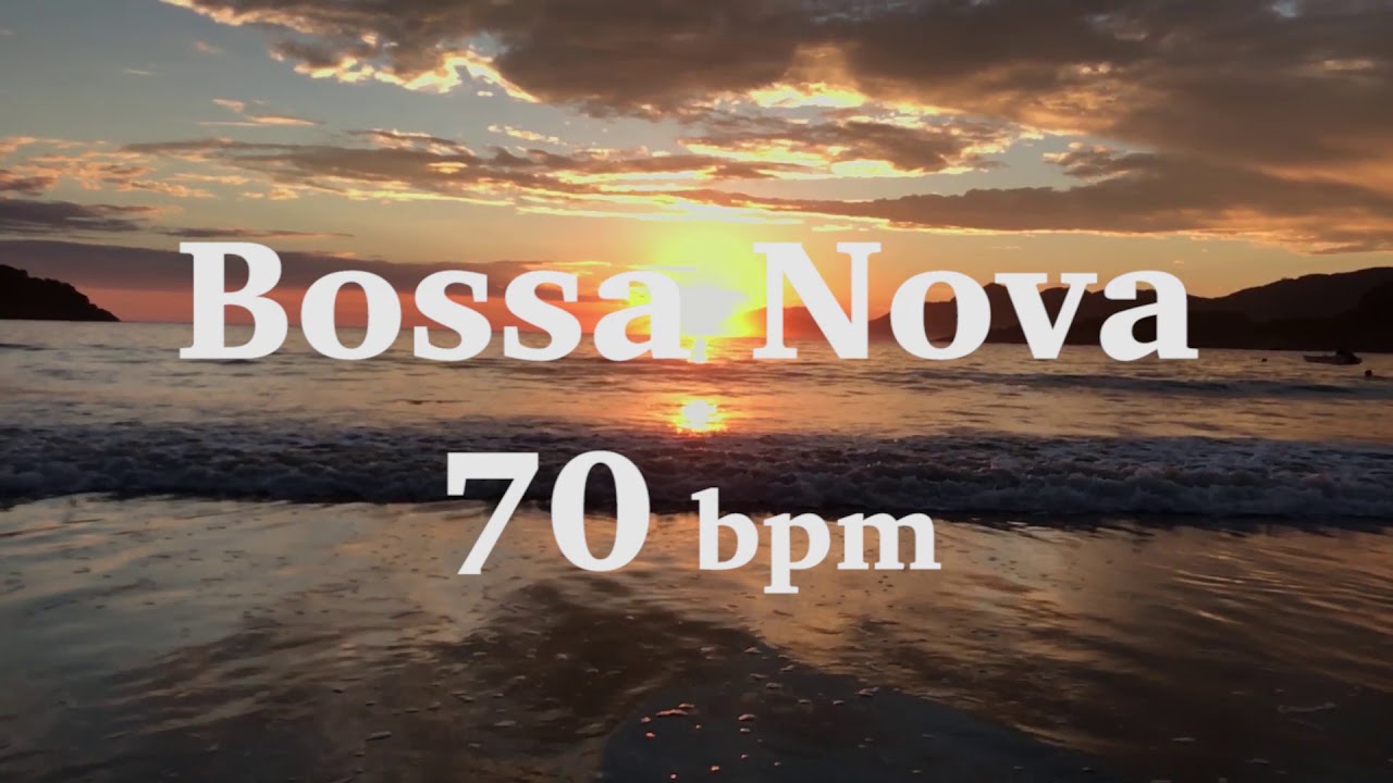 Bossa Nova Only Drums Beat Play Along 70 BPM :: Bateria Bossa Nova 70 BPM