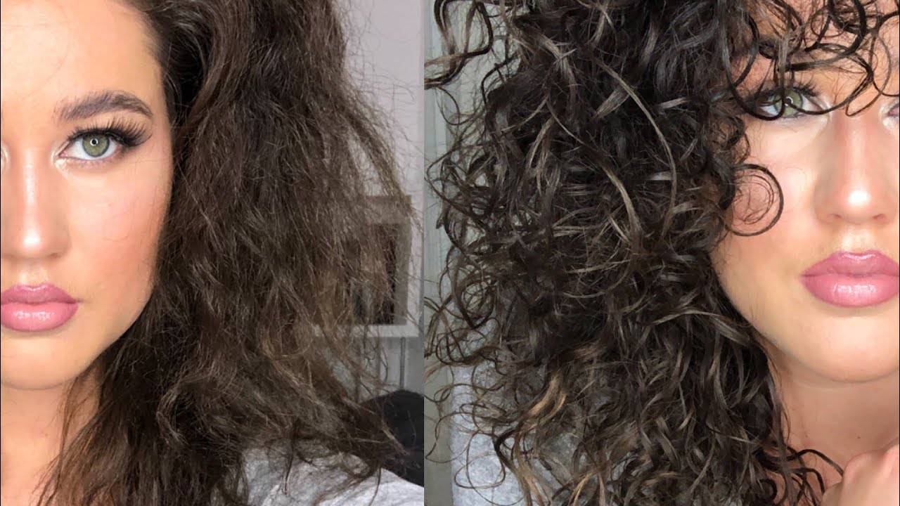 Kaputte Locken wiederbeleben mit CANTU VORHER NACHHER I Marina Si