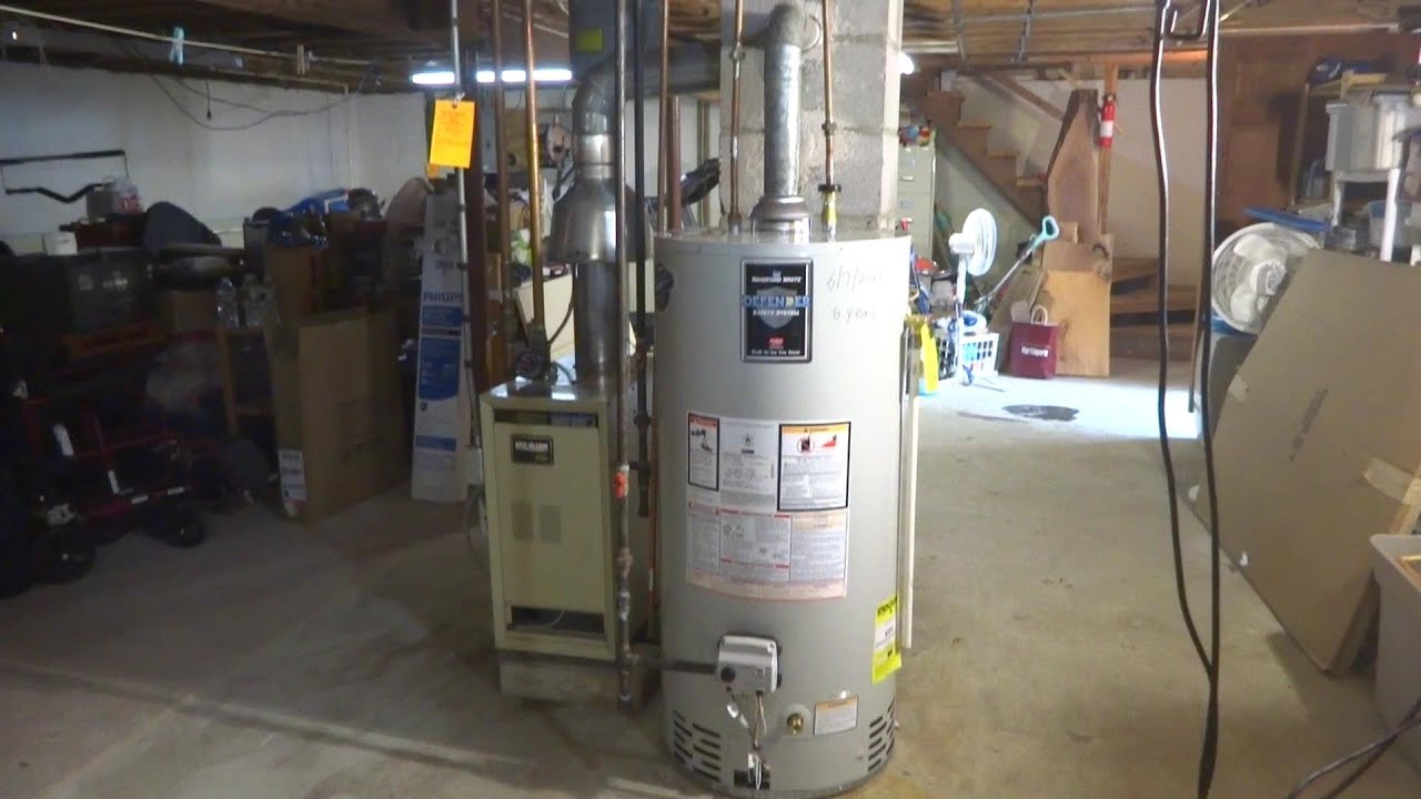 40 GALLON GAS WATER HEATER REPLACEMENT