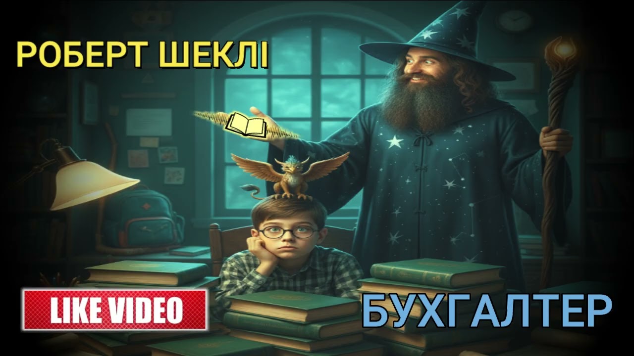 Роберт Шеклі - Бухгалтер|Читає Олексій Висоцький #аудіокниги #аудіокнигиукраїнською #фантастика#рек