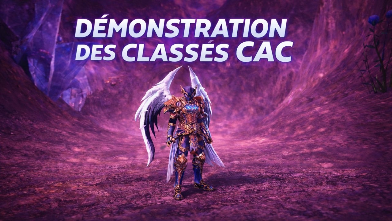 Rappelz Défiant - Démonstration des classes CaC
