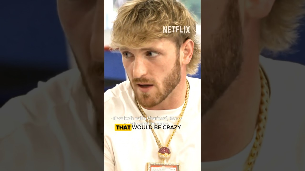 @loganpaulvlogs & Ken Goldin Opened a $360,000 Pok&eacute;mon Booster Box!?!? 😮🤯😱🤔 #shorts #youtube