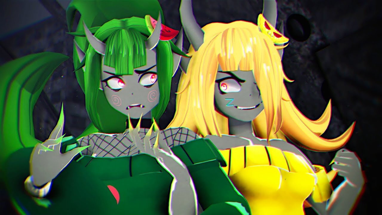 «Последняя битва за её трон» (Хэллоуинская анимация 🍉🍋)