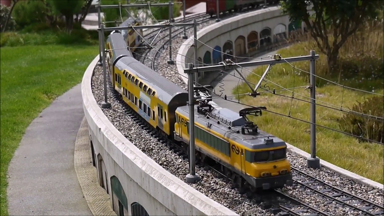 Treinen in Madurodam