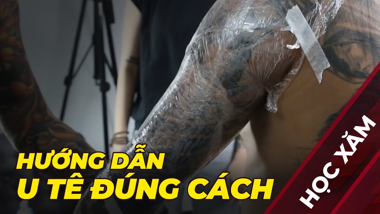Cách Ủ Thuốc Tê  Giảm Đau Hiệu Quả Khi Xăm Hình 🌟 Học Xăm Online  🌟 Bài 15