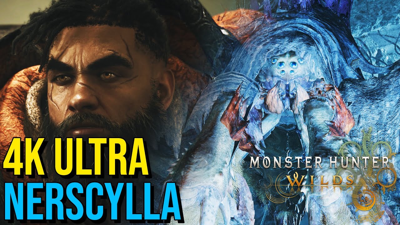 NERSCYLLA Boss Fight (Hammer) - Monster Hunter Wilds (4K, ULTRA) - No Commentary