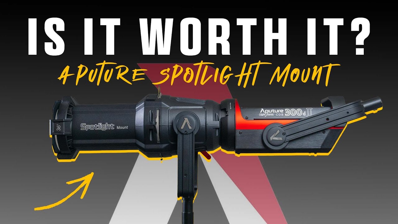 Is This Spotlight Mount For You?? | Aputure Spotlight Mount
