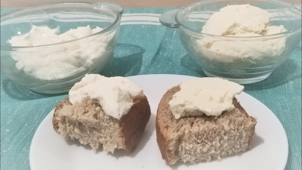 Formaggio fatto con il  Kefir in 2 modi differenti, analogie con il Mascarpone e il Quark