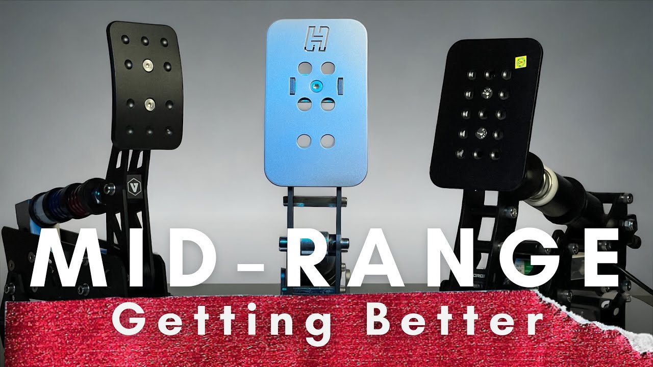 VNM Lite Pedals vs. SIMFORGE Mk-1 Pedals | Review ft. Heusinkveld Sprint