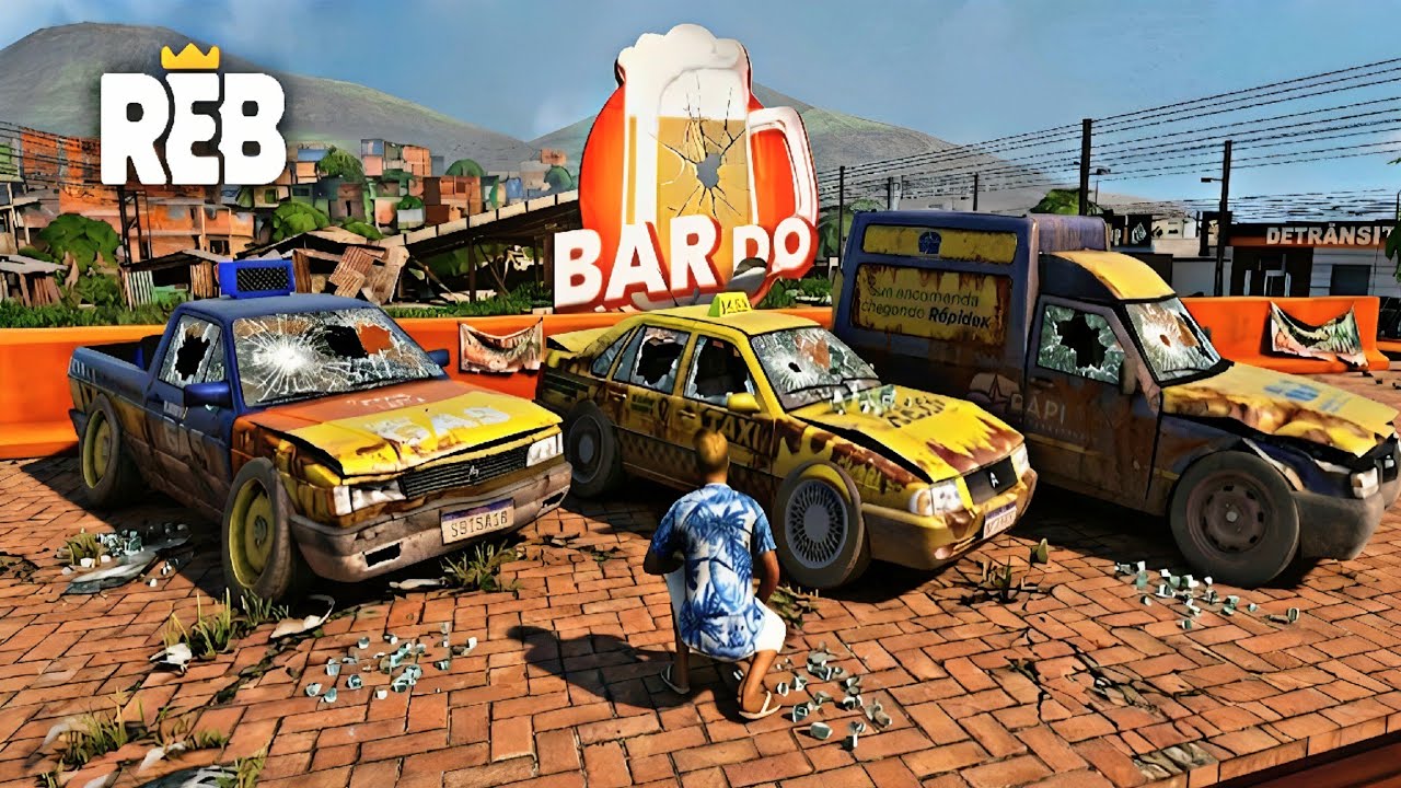 REBAIXADOS ELITE BRASIL | ACHEI 3 CARROS ABANDONADOS de TRABALHO EM CIMA do BAR do ZÉ !!