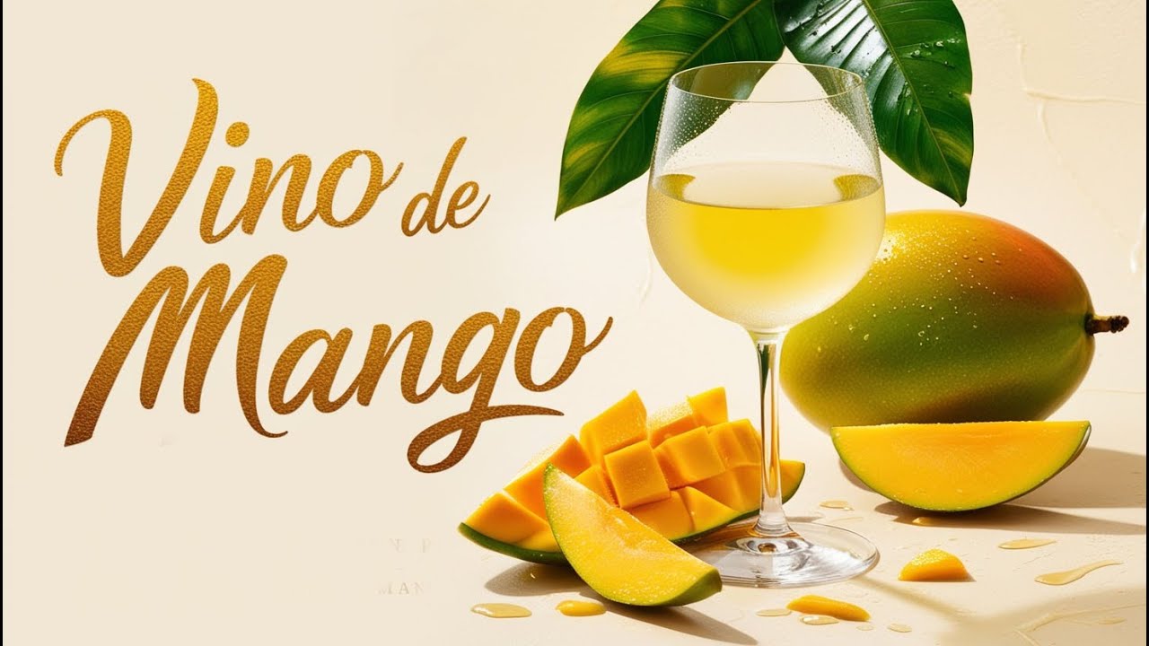 VINO DE MANGO (EN CASA)