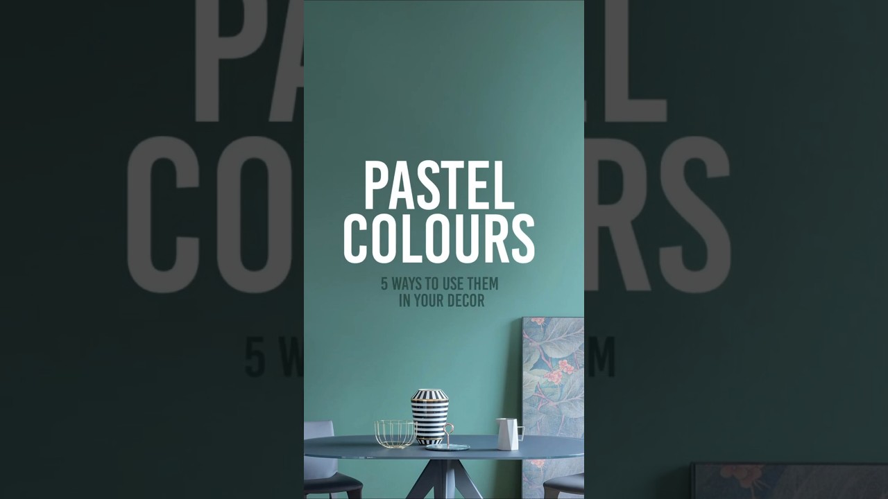 Pastel decor ideas: 5 tips for creating pastel aesthetic 🎨🍭 #Shorts