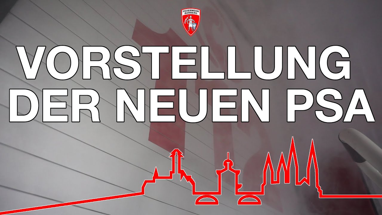 Vorstellung der neuen persönlichen Schutzausrüstung der Feuerwehr Bamberg