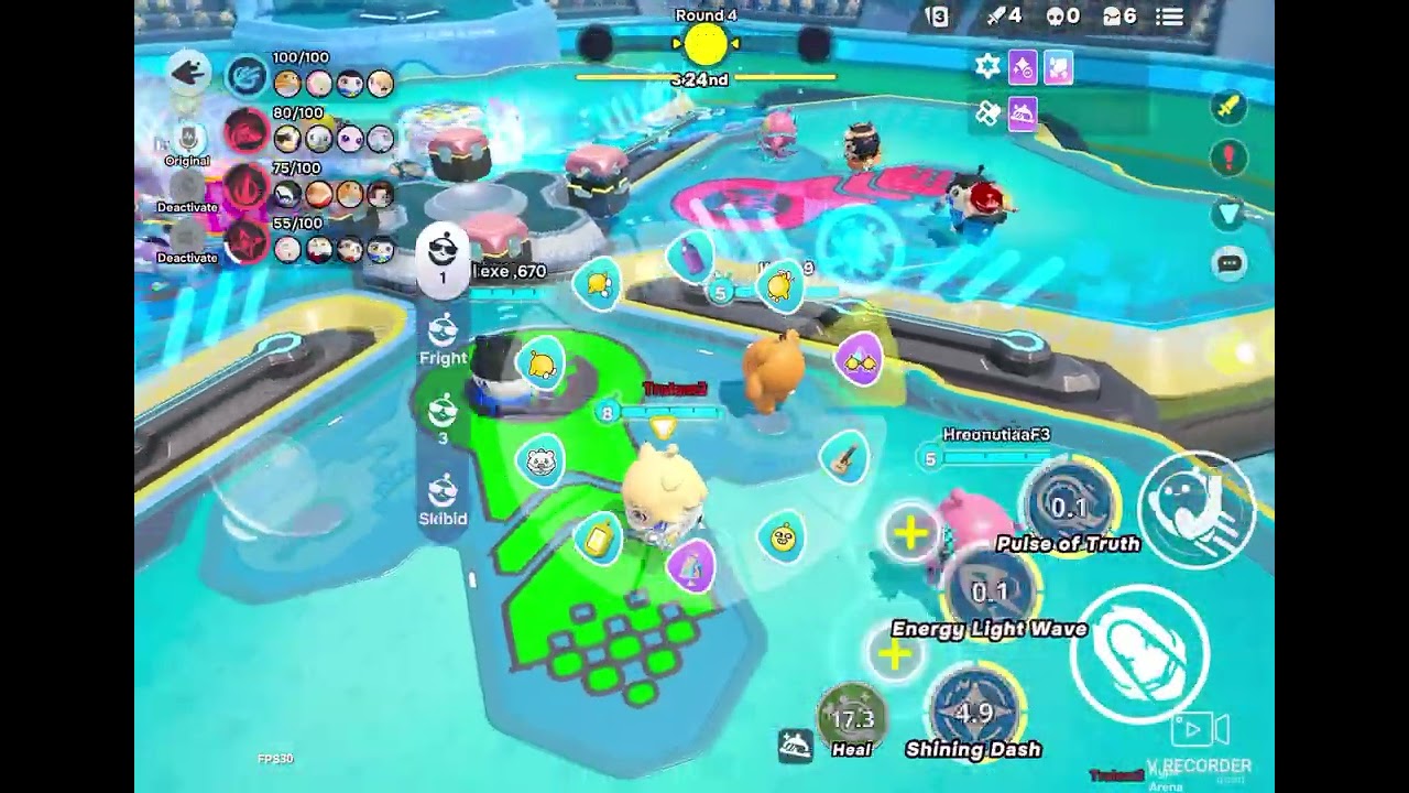 An eggs party gameplay