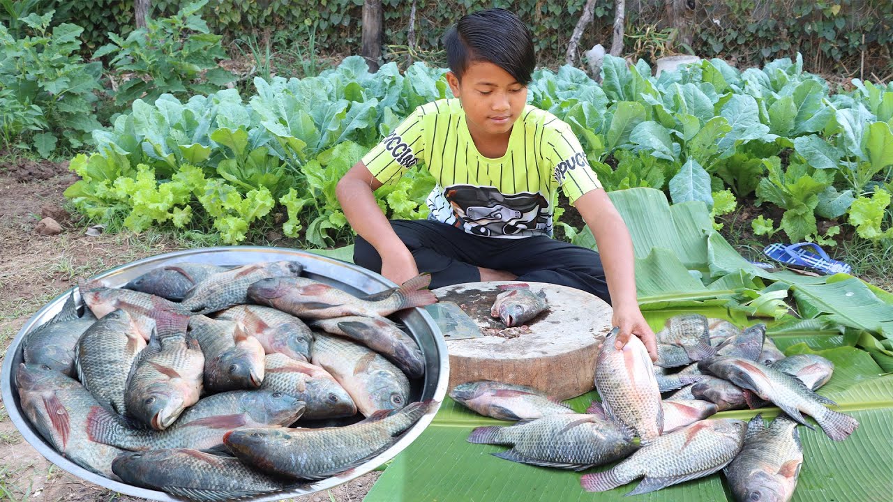 Cook and Eat: Yummy deep fried fish recipe - Village food cooking