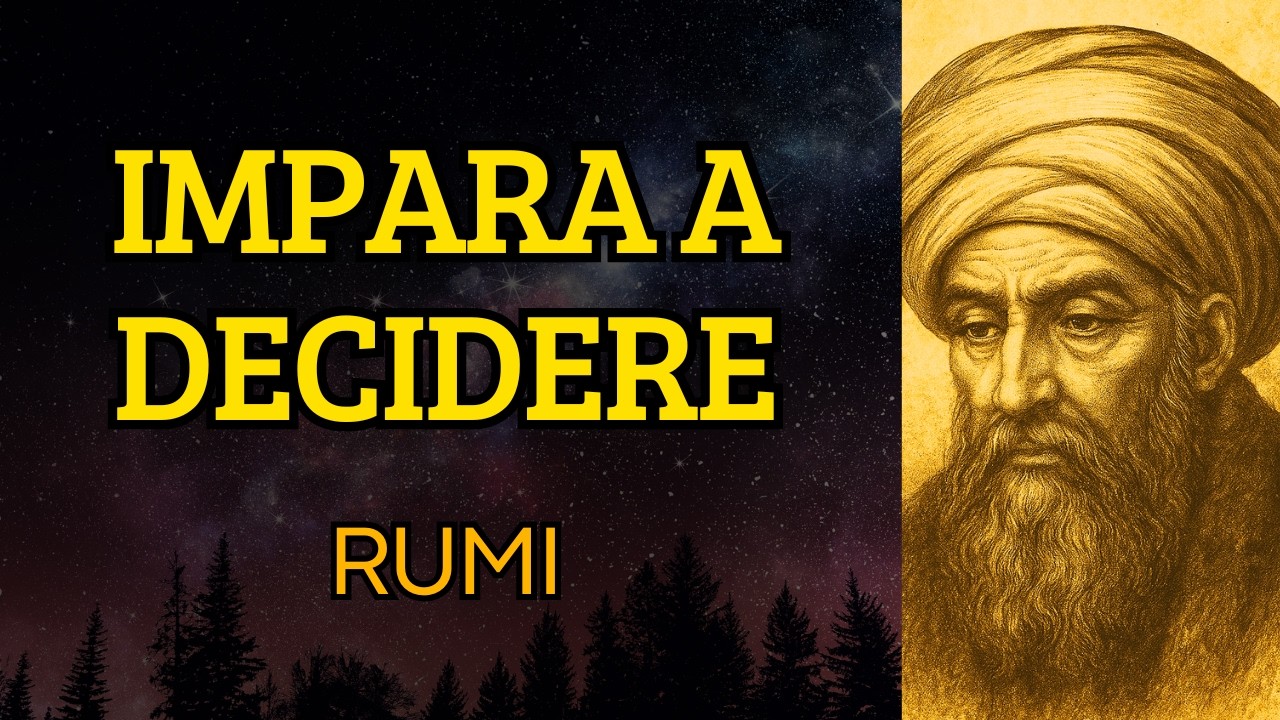 Ascolta RUMI per 1Ora e Saprai Sempre Qual è la Decisione GIUSTA da Prendere in Qualsiasi Situazione