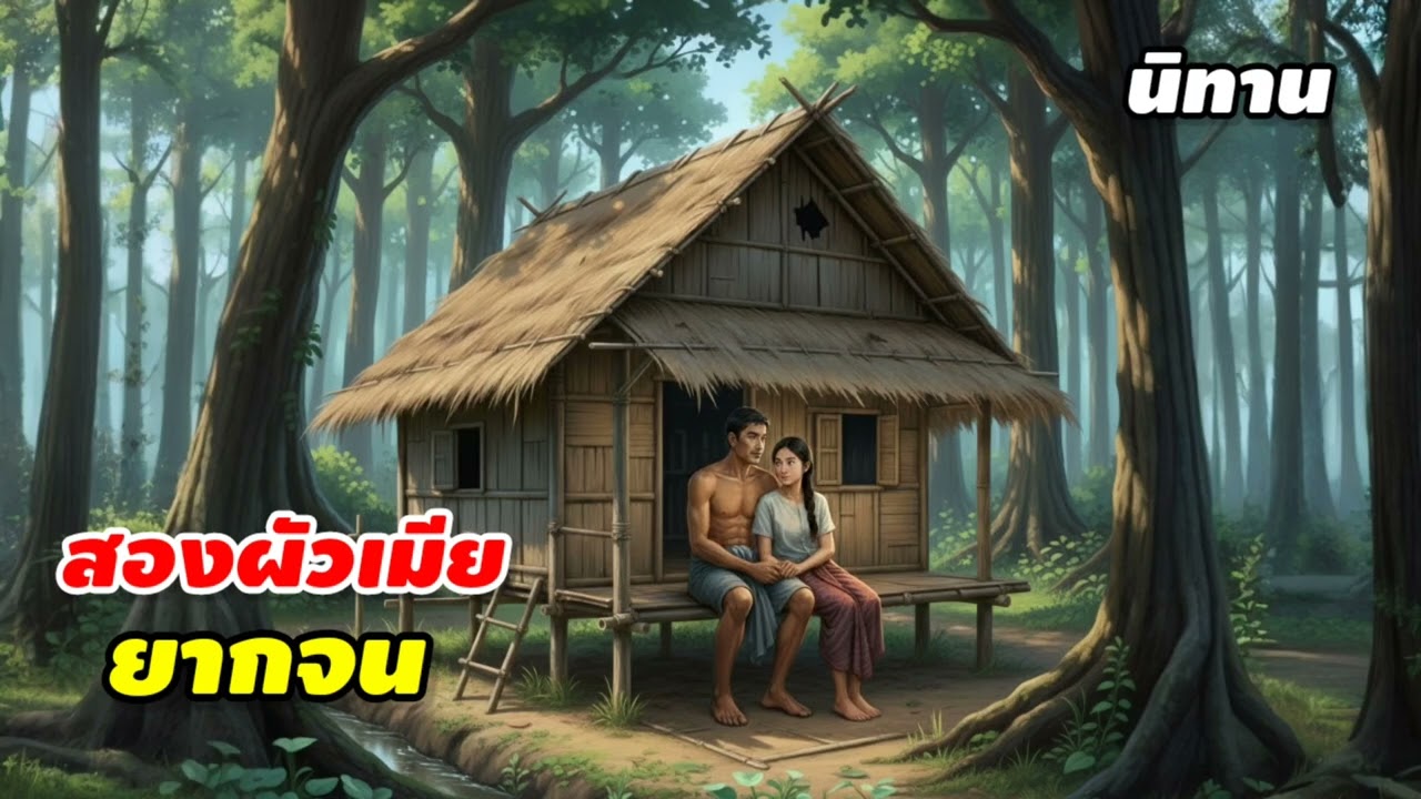 นิทานเรื่องสองผัวเมียยากจน#นิทาน#นิทานก่อนนอน#นิทานพื้นบ้าน #นิทานสอนใจ  
