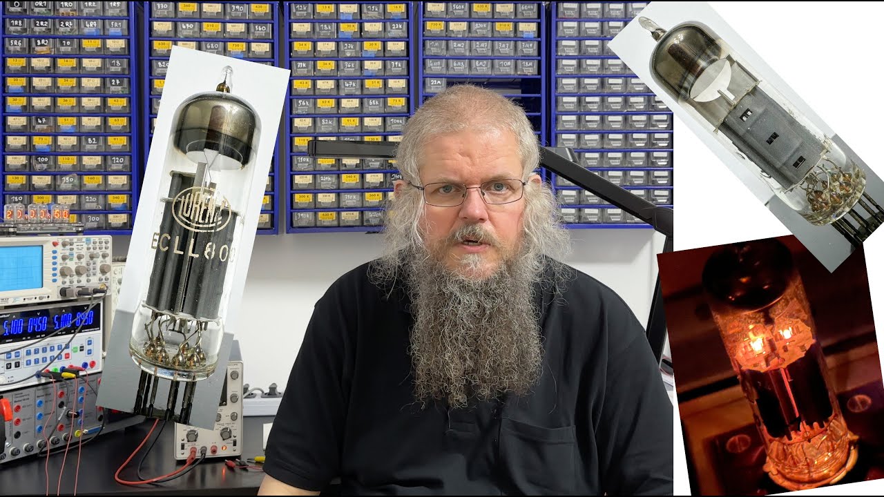Detailansicht und Betrieb der zweifach Pentode ELL80 und ECLL800  von Lorenz