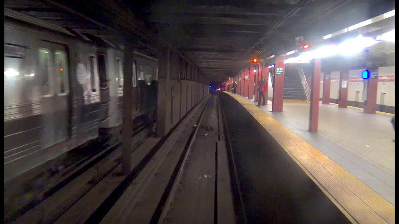 ⁴ᴷ R32 C Train via 6th Avenue RFW Footage - 59th Street-Canal Street