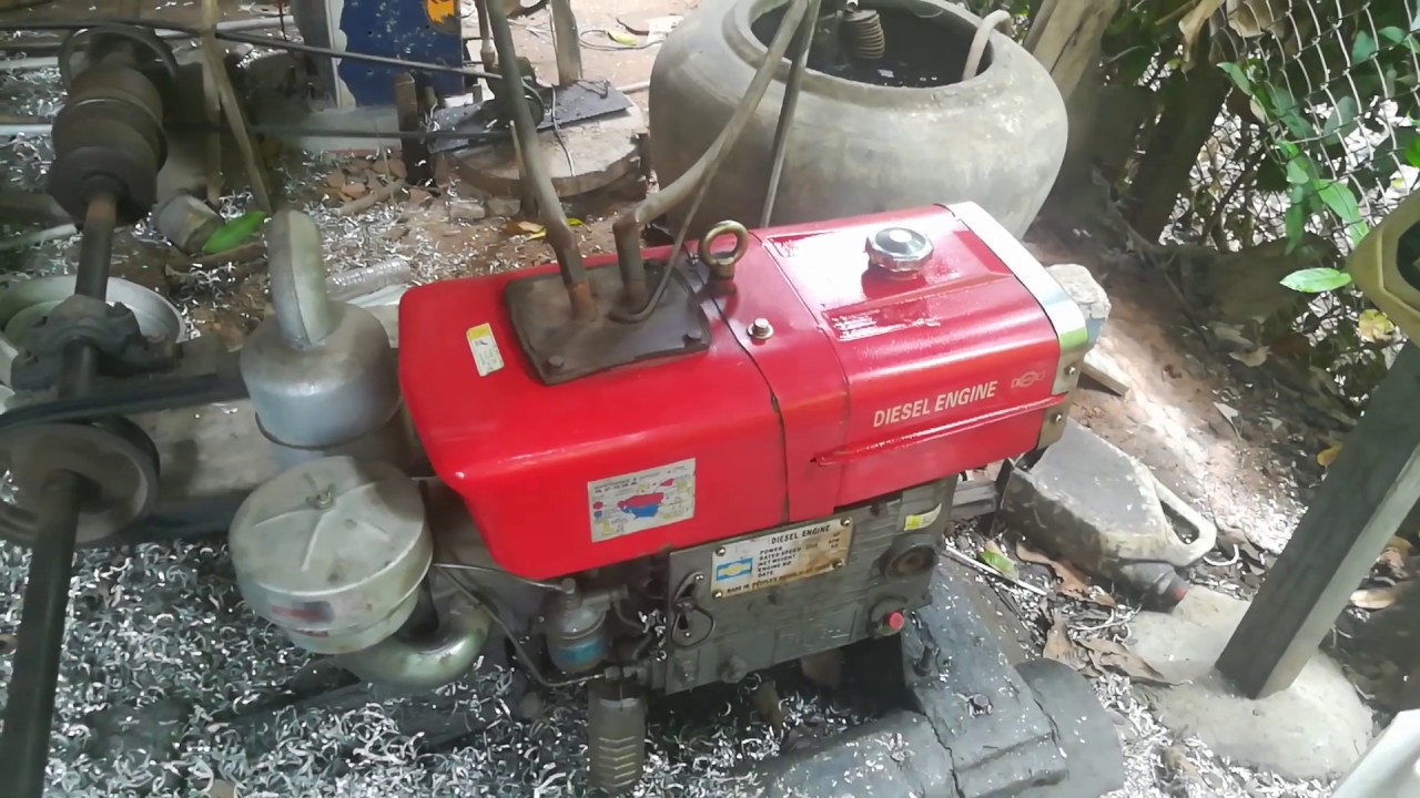 China Shanghai supper diesel engine ( original video )