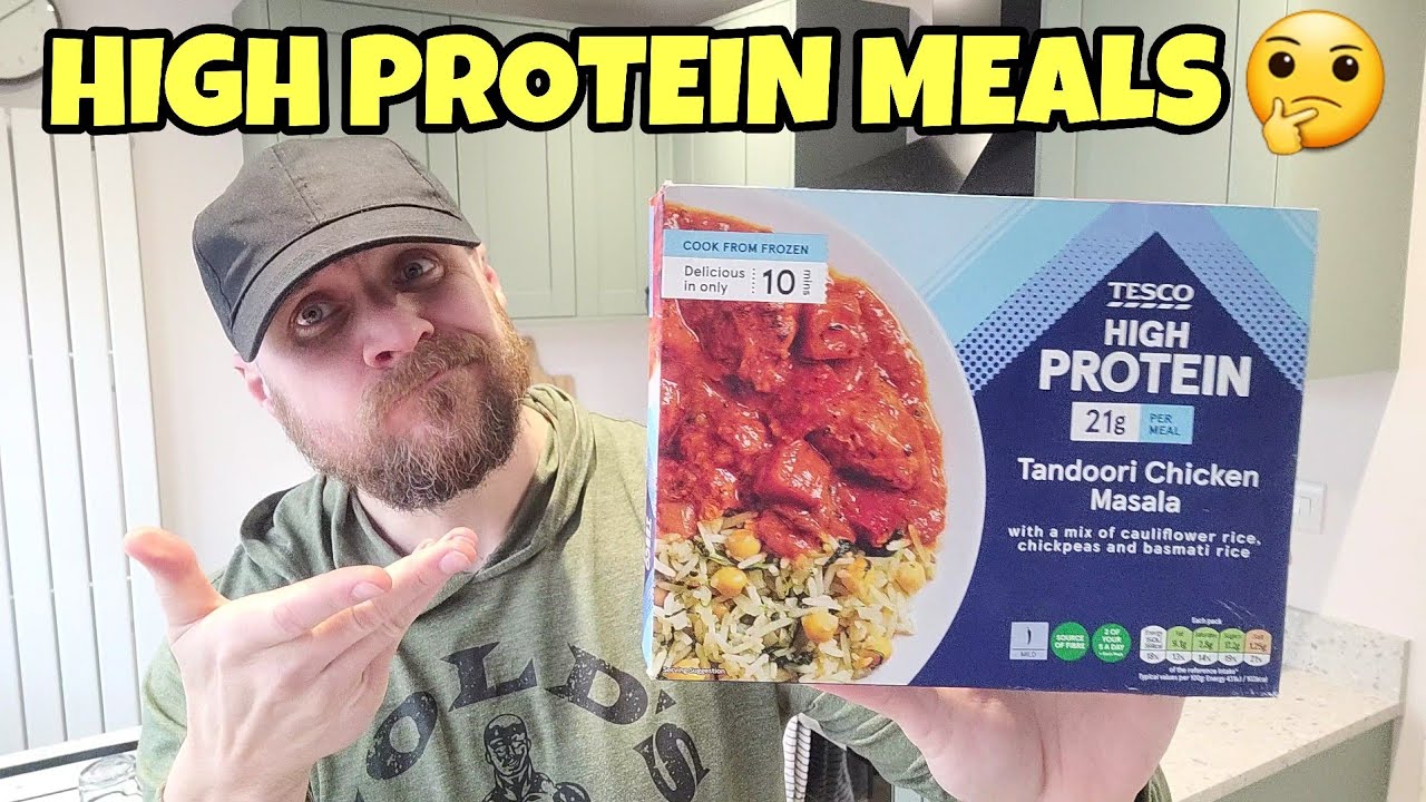MICROWAVE MUSCLE Tesco Tandoori Chicken Masala ( HIGH PROTEIN )