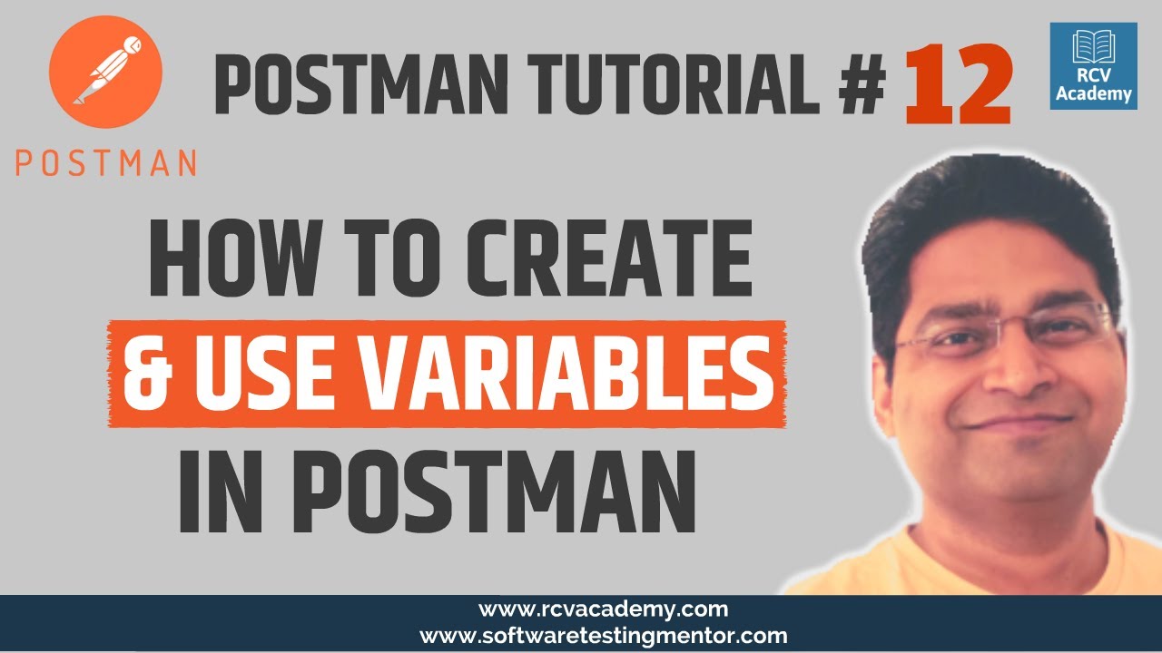 Postman Tutorial #12 - How to Create and use Variables in Postman